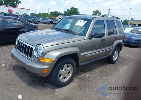 2006 Jeep Liberty Limited from USA, damaged, VIN 1J4GL58506W213839